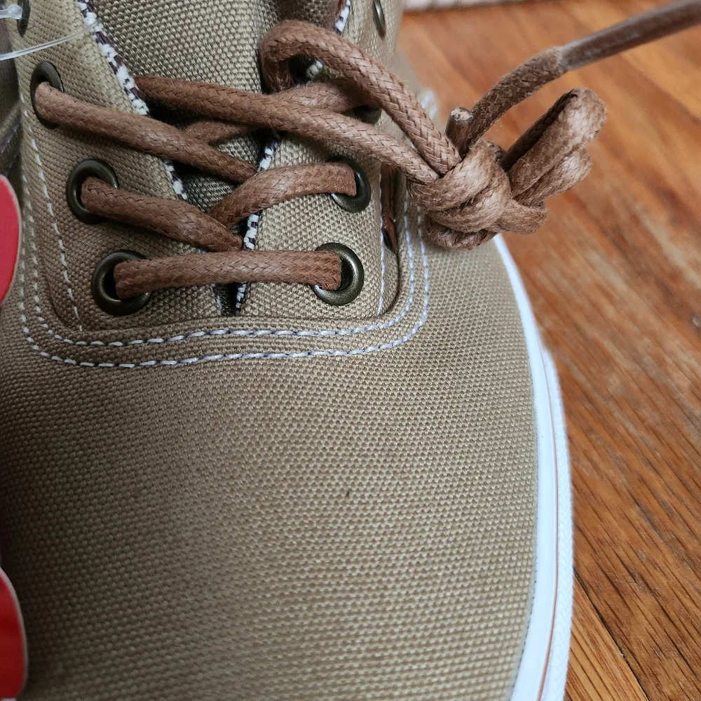 Vans Tan Canvas Atwood Deluxe Sneakers - Picture 8 of 11